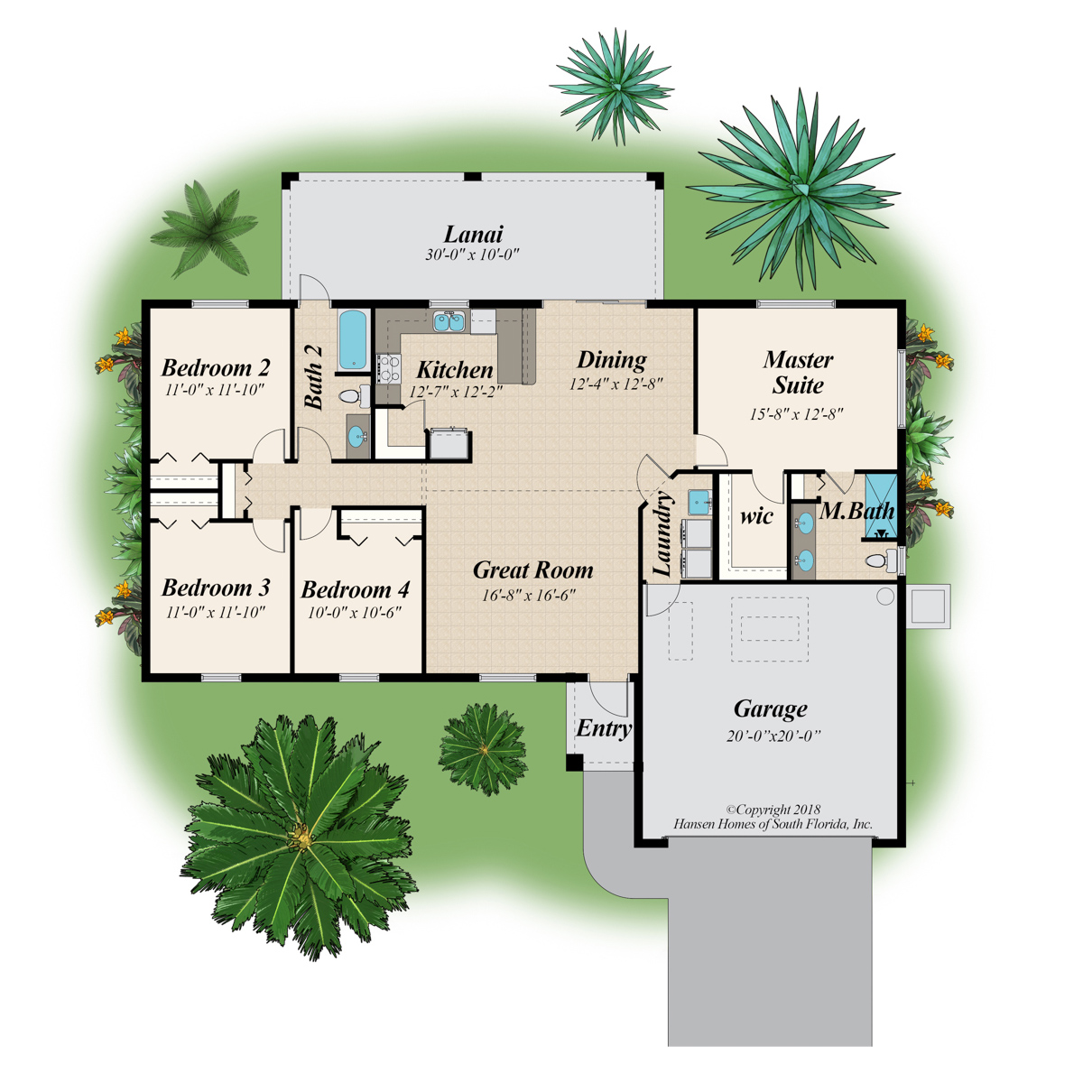 The Cottrell 4 Standard Home Plan Floor Plans