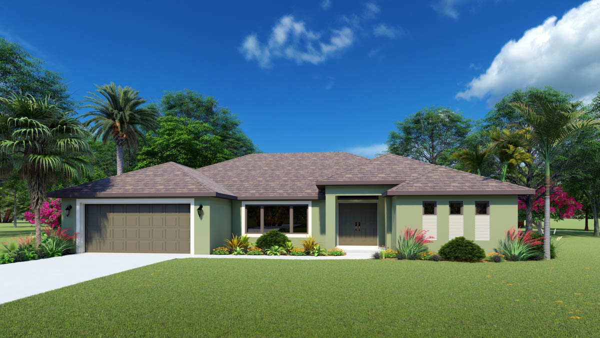 The Oasis 3 Bedroom Home Plan